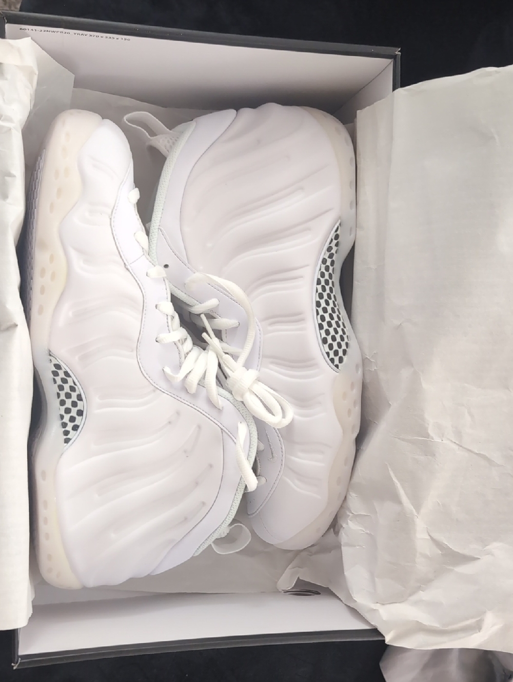 Nike Foamposite One Triple White brand new with tags